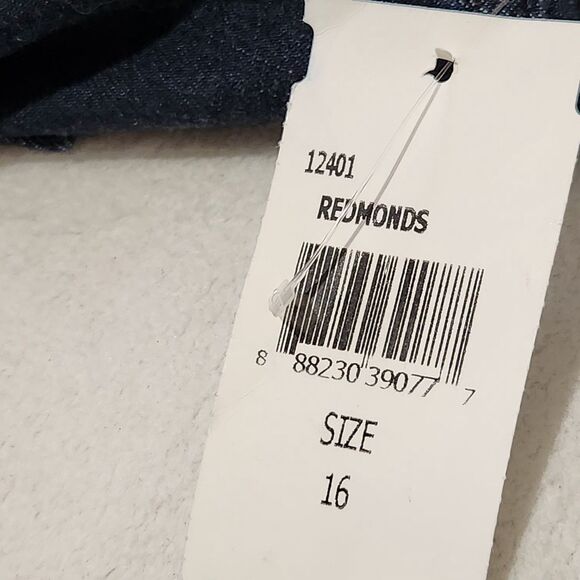 dl1961 Instasculpt jeans Size 16W Blue Ankle Mid-rise Skinny Refibra Lyocell - Picture 10 of 16